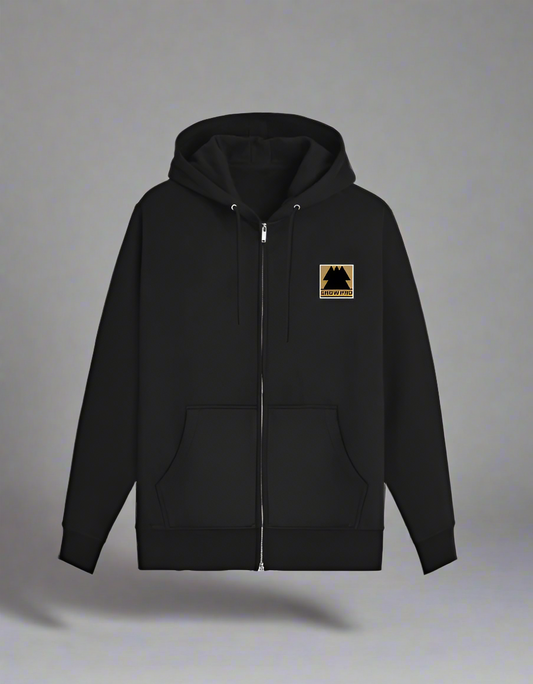 Grow Pro Premium Unisex Black Zip Hoodie